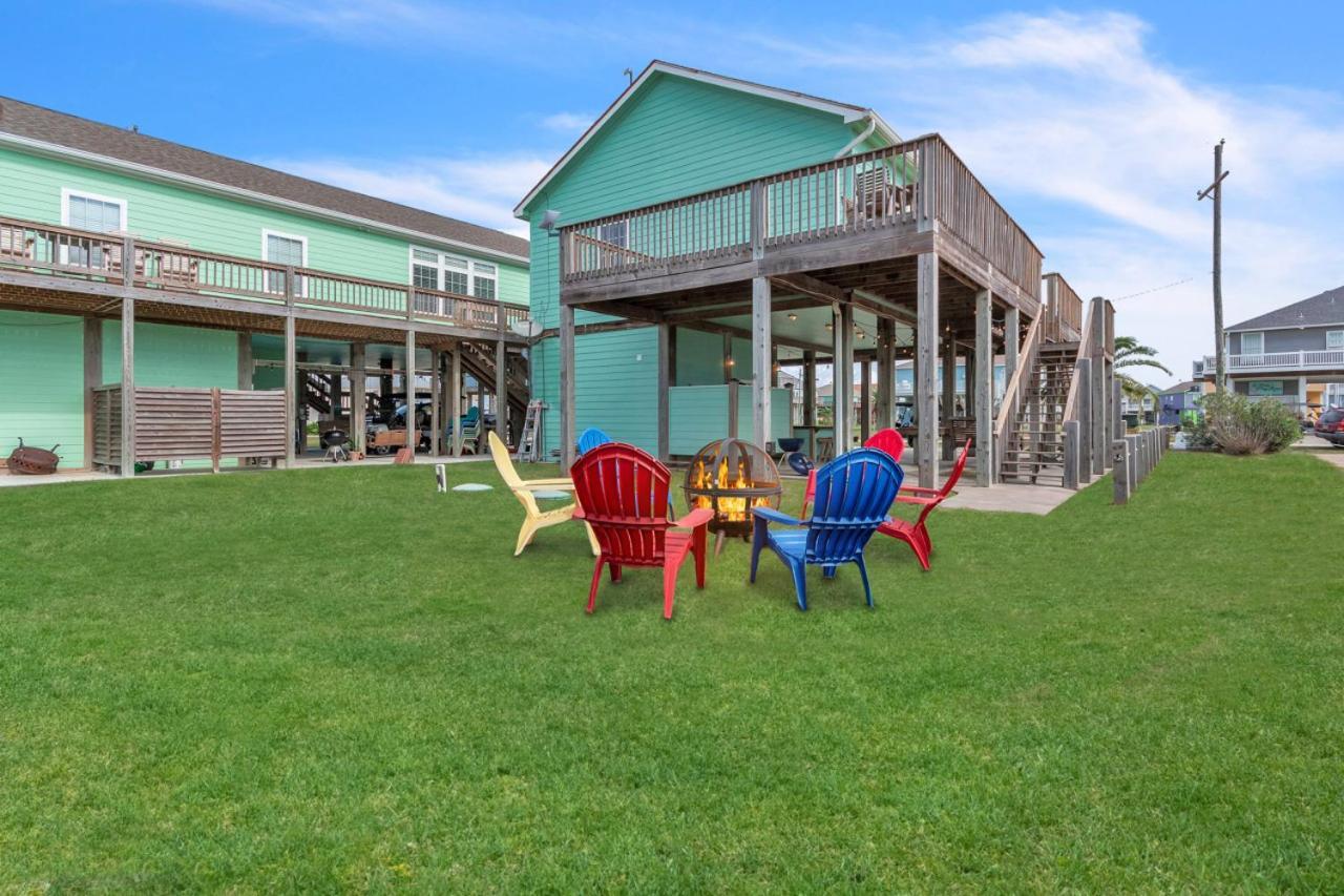 Steps To Beach Golf Cart About Time Beach Retreat Bolivar Peninsula Exteriér fotografie