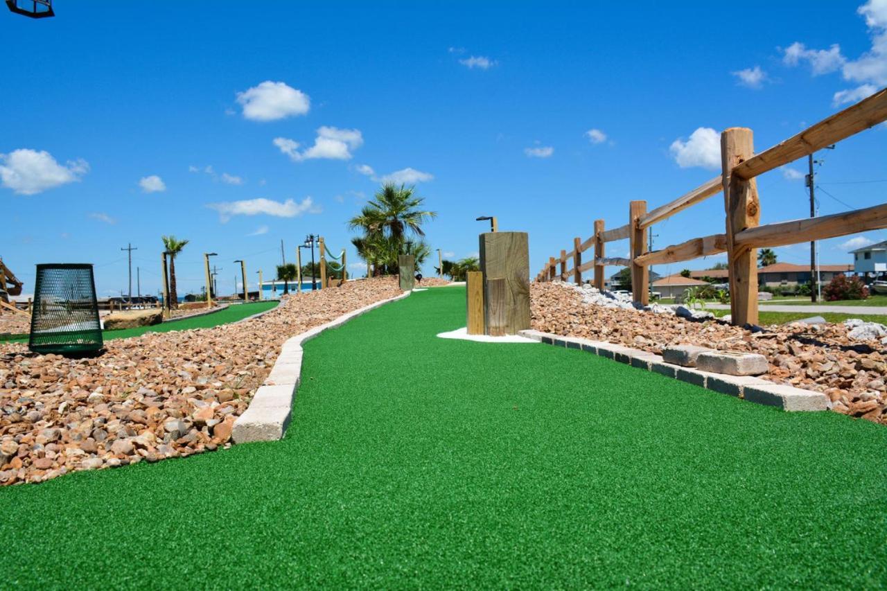 Steps To Beach Golf Cart About Time Beach Retreat Bolivar Peninsula Exteriér fotografie